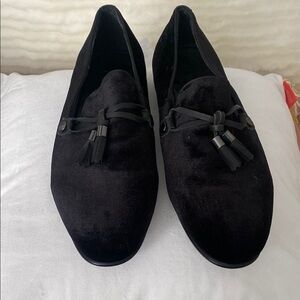 Aldo Black Tassel Loafers Slip-Ons